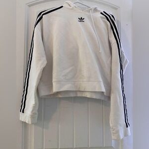Cropped adidas hoodie